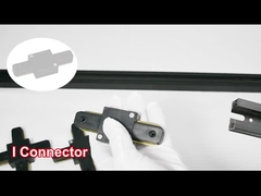 Colore bianco del riflettore del cavo di AC110-248V 2 del nero di rame piano del sistema ferroviario