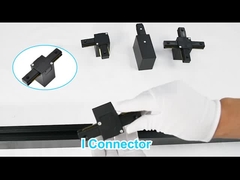 Alluminio del sistema ferroviario della pista del cavo della sospensione 2 del cavo della sospensione del ponte