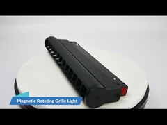 Lampada a griglia ad angolo regolabile rotante Faretto a rondella a parete a emissione di luce diretta