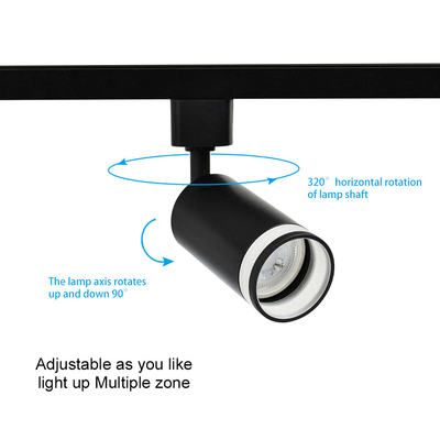 Luce di alluminio acrilica della pista GU10 anabbagliante senza progettazione principale della lampada