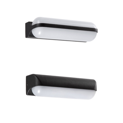 Semplice moderno impermeabile all'aperto della lampada da parete 12w del LED su e giù la lampada da parete leggera