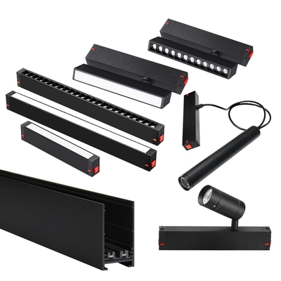 220V Alta tensione Intelligente Magnetico Light Track Soggiorno nascosto senza luce principale