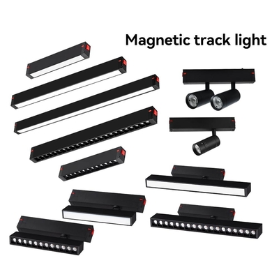 10W 20W Magnetic Track Living Room Grille Flood Light Track Light Nascosto senza luce principale