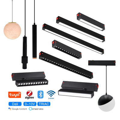 Intelligente 2.4G12W 20W 30W LED Griglia luce Spotlight Magnetico Track Light