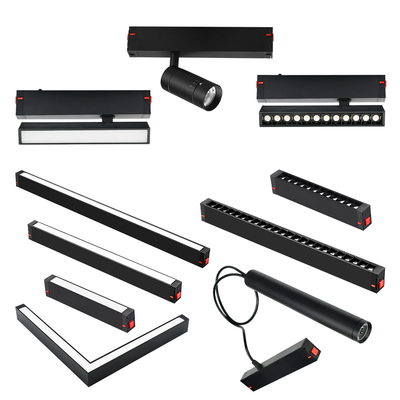 18W 27W Intelligent Dimming Color LED Magnetic Track Spotlight Camera da letto Soggiorno