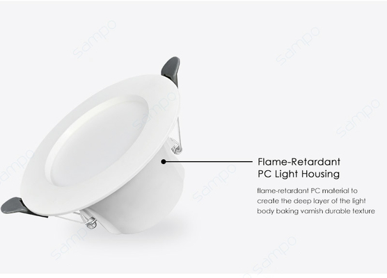 9W 12W LED ha messo il quadrato di Downlight 4000K 6000K messo accendendo la modifica
