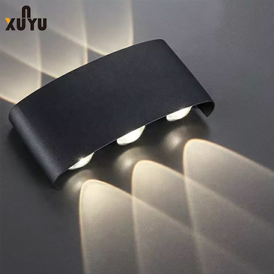 Luci all'aperto cape principali della parete del giardino Ip65 del doppio di 4W 6W