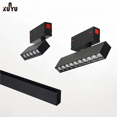 Sistema principale magnetico lineare 7W/10W della luce della pista di piegatura nera