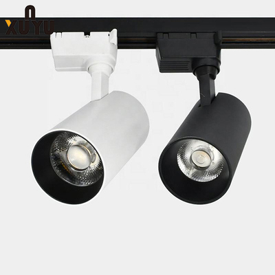 Illuminazione principale moderna anabbagliante della pista del nero della pannocchia per il negozio di vestiti del centro commerciale