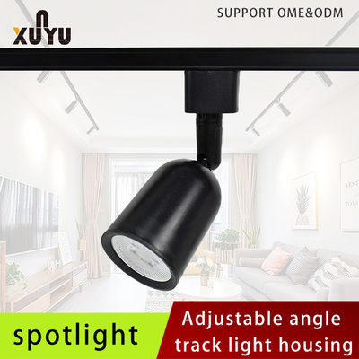 Illuminazione rotonda della pista del soffitto principale cavi dei cavi 3 delle lampade della pista Gu10 2
