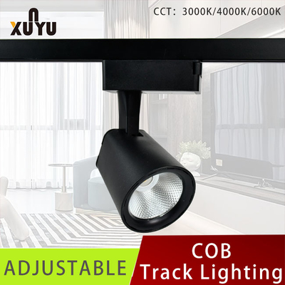 Luce della pista del salone del soffitto 220-240ACV regolabile verticale di 90 gradi
