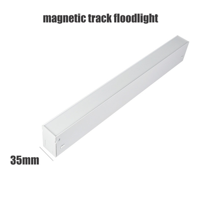 Luce magnetica lineare piegante della pista della griglia LED per Hall Restaurant