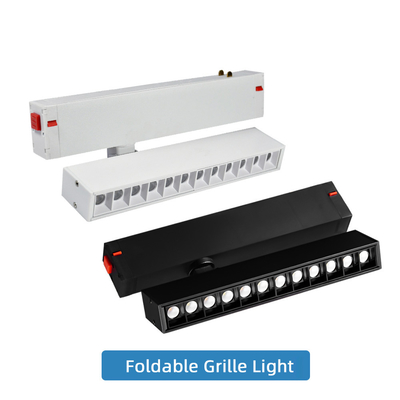 Luce lineare d'attenuazione intelligente della griglia di adeguamento LED di colore senza progettazione principale della lampada
