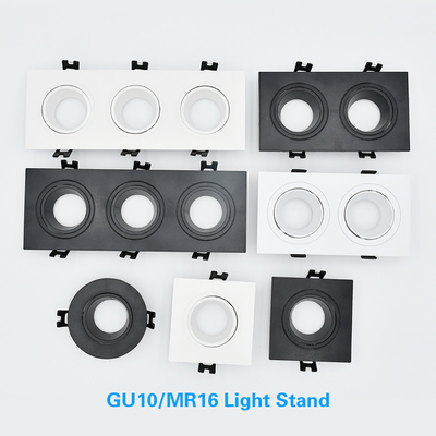 Alloggio domestico commerciale del quadro/tondo hotel Mr16 Downlight per Downlight incastonato