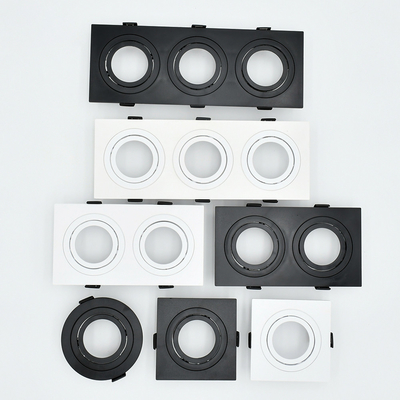 Quadrato/montaggio messo rotondo dell'alloggio GU10 Downlight di Mr16 Downlight