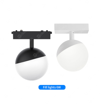 Smart Graffiti Magnetic Track Light Soggiorno Hotel Proiettore Sferico 6W