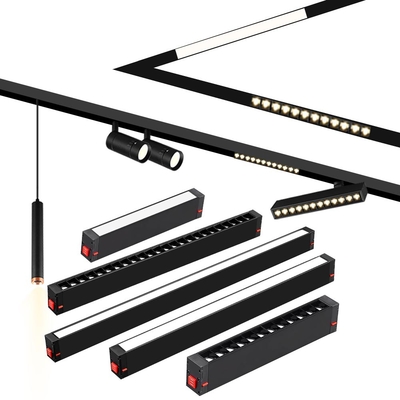 Alta tensione 220V Magnetic Track Light Embedded Intelligent Led Spotlight Proiettore