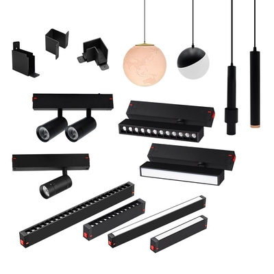 Alto voltaggio 220V Magnetic Track Light Intelligent Dimming Color Spotlight Track Light
