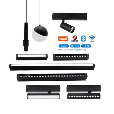 Controlli per smartphone 2.4G Magnetic Track Light Pendant Light senza illuminazione principale