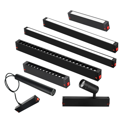 220V Alta tensione incorporato Masterless Magnetic Track Griglia Proiettore per il soggiorno di casa
