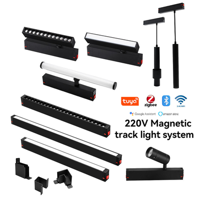 Superficie magnetica ultra spessa, pista montata, luce magnetica intelligente anti-fessura
