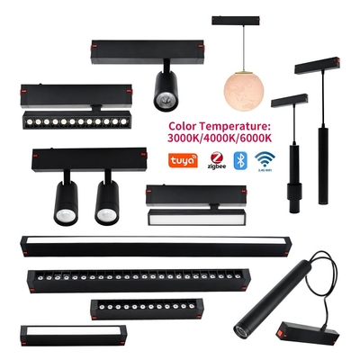 Intelligente 220V Magnetic Track Light per il soggiorno domestico senza luce principale